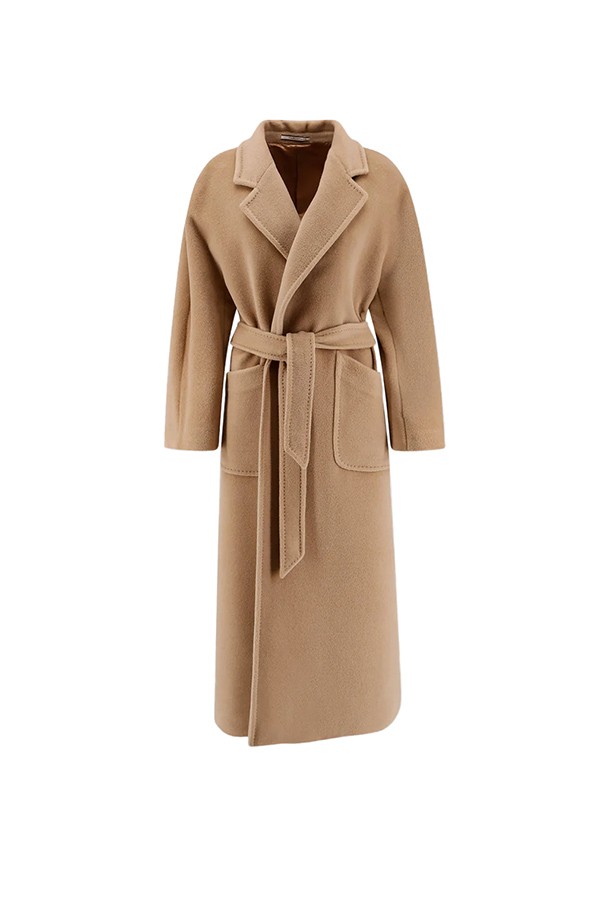 Cappotto Tagliatore Lungo Cammello